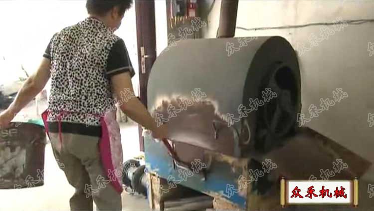 黑擀面皮制作方法生面浆糊熟化加工